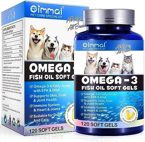 OmegaPet Fish Oil 120 soft gels