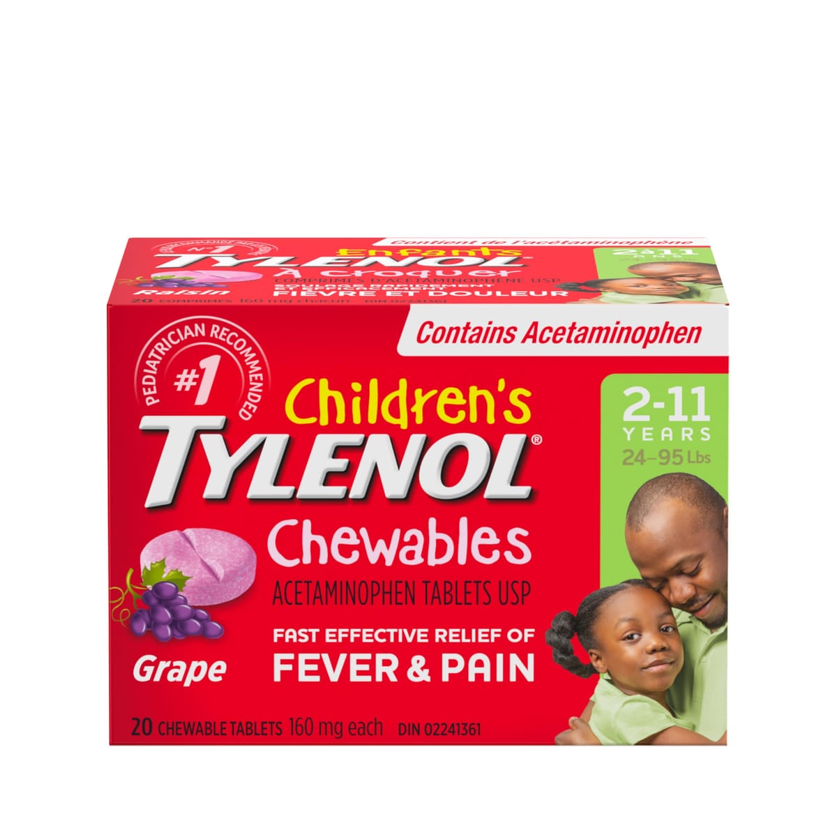 Children's Pain Relief Chewables 20 chewables